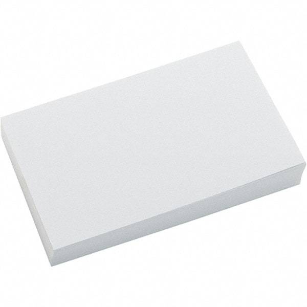 UNIVERSAL - 100 Index Cards - 3 x 5" - Americas Industrial Supply