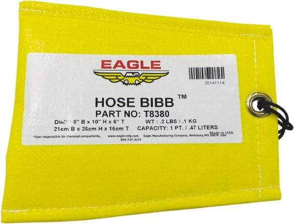 Eagle - 10" Long x 8-1/2" Wide x 1/4" High, Hose Leak Containment - Compatible with Leak Protection Items - Americas Industrial Supply