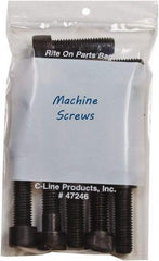 C-LINE - 4 x 10-7/8", 2 mil Self-Seal Reclosable Bags - Clear - Americas Industrial Supply