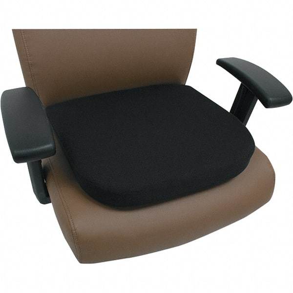 ALERA - Black Seat Cushion - For Office Chairs, Car Seat & Home Use - Americas Industrial Supply