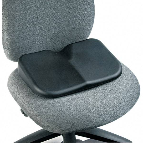 Safco - Black Seat Cushion - For Office Chairs, Car Seat & Home Use - Americas Industrial Supply