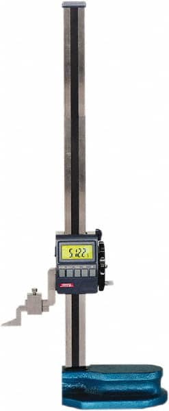 SPI - 24" Electronic Height Gage - 0.0005" Resolution, Accurate to 0.002", LCD Display, USB Data Output - Americas Industrial Supply