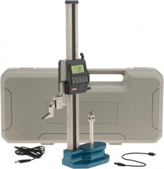 SPI - 12" Electronic Height Gage - 0.0005" Resolution, Accurate to 0.001", LCD Display, USB Data Output - Americas Industrial Supply