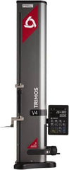 Fowler - 28" Electronic Height Gage - 0.00005" Resolution, Accurate to 0.00028", Digital Display, USB, RS-232 Data Output - Americas Industrial Supply