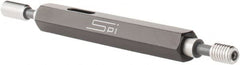 SPI - M6x1, Class 6H, Double End Plug Thread Go/No Go Gage - Handle Included - Americas Industrial Supply