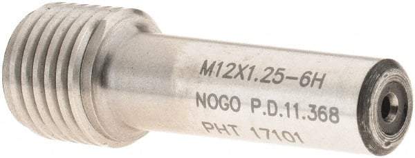 SPI - M12x1.25, Class 6H, Single End Plug Thread No Go Gage - Handle Not Included - Americas Industrial Supply