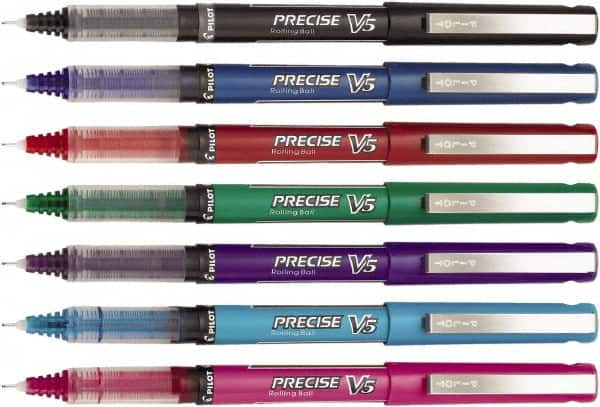 Pilot - Precision Point Roller Ball Pen - Assorted Colors - Americas Industrial Supply