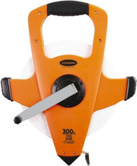 Keson - 300' x 3/8" Tape Measure - 1/8" Graduation - Americas Industrial Supply