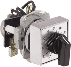 Schneider Electric - 10,000 Ohm, 30mm, Potentiometer - 2 Watts, Nonilluminated, Knob Operated - Americas Industrial Supply