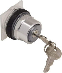 Schneider Electric - 1.18 Inch Mount Hole, Extended Straight, Pushbutton Switch Only - Round, Weatherproof, Dust and Oil Resistant - Americas Industrial Supply