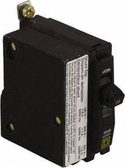 Square D - 15 Amp, 240 VAC, 1 Pole, Bolt On Miniature Circuit Breaker - 14-8 AWG - Americas Industrial Supply