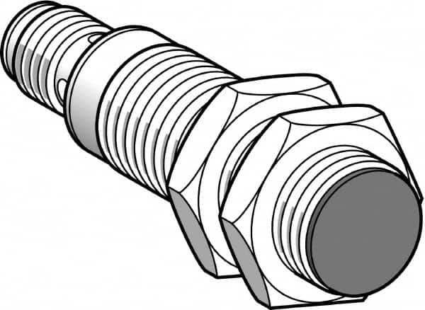 Telemecanique Sensors - NPN, 8mm Detection, Cylinder, Inductive Proximity Sensor - 3 Wires, IP65, IP67, 12 to 24 VDC, M18x1 Thread, 50mm Long - Americas Industrial Supply