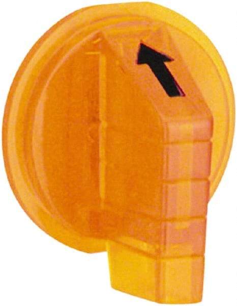 Schneider Electric - 30mm, Amber, Selector Switch Standard Knob - For Use with 9001K Selector Switches and Harmony 9001K/SK/KX Pushbuttons - Americas Industrial Supply