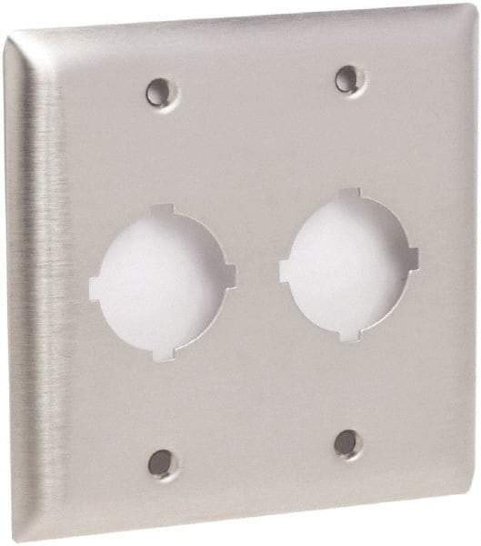 Schneider Electric - Pushbutton Switch Flush Plate - Americas Industrial Supply