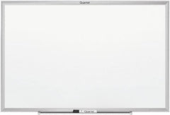 Quartet - 48" High x 96" Wide Magnetic Dry Erase Board - Steel, Includes Z-Bracket - Americas Industrial Supply