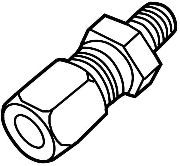 Sandvik Coromant - Coolant Pipe Connector for Indexable Tools - 5696 001 Tool Holder Compatibility - Americas Industrial Supply