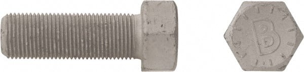 Bowmalloy - 7/8-9, 2-1/4" Long Hex Head Cap Screw - Americas Industrial Supply