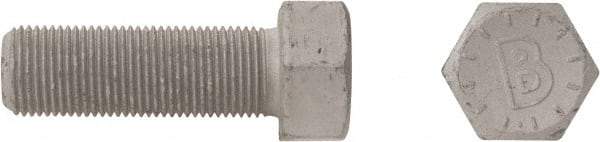 Bowmalloy - 1-8, 3" Long Hex Head Cap Screw - Fully Threaded, Grade 9 Alloy Steel, Bowma-Guard Finish, 1-1/2" Hex - Americas Industrial Supply