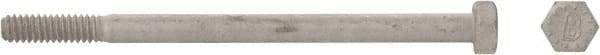 Bowmalloy - 1/4-20, 3-1/4" Long Hex Head Cap Screw - Partially Threaded, Grade 9 Alloy Steel, Bowma-Guard Finish, 7/16" Hex - Americas Industrial Supply