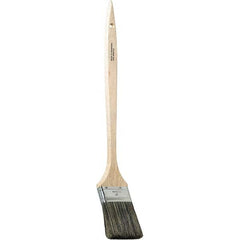 Bestt-Liebco - 16" Angled Hog Bent Radiator Brush - Wood Bent Radiator Handle - Americas Industrial Supply