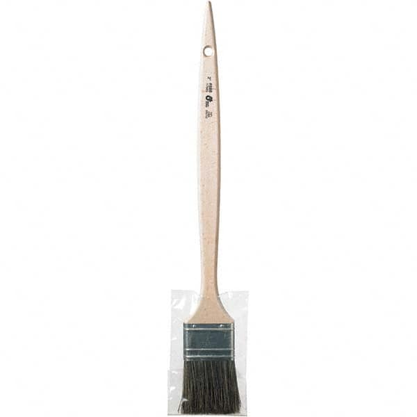 Bestt-Liebco - 15" Angled Hog Bent Radiator Brush - Wood Bent Radiator Handle - Americas Industrial Supply