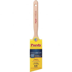 Purdy - 2" Angled Nylon/Polyester Trim Brush - Wood Fluted Handle - Americas Industrial Supply