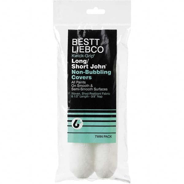 Bestt-Liebco - 3/8" Nap, 6-1/2" Wide Paint NonBubbling - Smooth to Semi-Smooth Texture, Knitted - Americas Industrial Supply