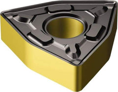 Sandvik Coromant - WNMG432 PR Grade 4325 Carbide Turning Insert - TiCN/AI2O3/TiN Finish, 80° Trigon, 1/2" Inscr Circle, 3/16" Thick, 1/32" Corner Radius - Americas Industrial Supply