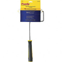 Purdy - 3/8" Nap, Mini Roller Kit - 6-1/2" Wide, Includes Paint Tray, Roller Cover & Frame - Americas Industrial Supply