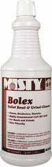 Misty - 32 oz Bottle Liquid Toilet Bowl Cleaner - Wintergreen Scent, Nonacidic, Toilets - Americas Industrial Supply