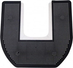 Rochester Midland Corporation - Disposable Toilet Mat - Black, Fresh Scented - Americas Industrial Supply