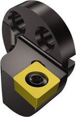 Sandvik Coromant - Right Hand Cut, Size 25, CCMT 09T308 Insert Compatiblity, Internal Modular Turning & Profiling Cutting Unit Head - 17mm Ctr to Cutting Edge, 20mm Head Length, Through Coolant, Series CoroTurn 107 - Americas Industrial Supply