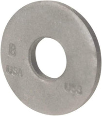 Bowmalloy - 1/4" Screw, Grade 9 Steel USS Flat Washer - 9/32" ID x 3/4" OD, 5/64" Thick, Bowma-Guard Finish - Americas Industrial Supply