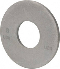 Bowmalloy - 1" Screw, Grade 9 Steel SAE Flat Washer - 1-1/16" ID x 2" OD, 9/64" Thick, Bowma-Guard Finish - Americas Industrial Supply