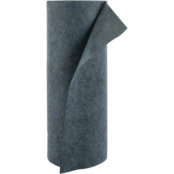PRO-SAFE - 36 Gal Capacity per Package, Universal Roll - 150' Long x 3' Wide, Gray, Polypropylene - Americas Industrial Supply