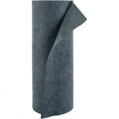 PRO-SAFE - 36 Gal Capacity per Package, Universal Roll - 150' Long x 3' Wide, Gray, Polypropylene - Americas Industrial Supply