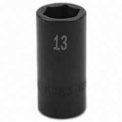 SK - Impact Socket - 3/8"DR 6PT 13MM SEMI-DEEP IMPACT SOCKET - Americas Industrial Supply