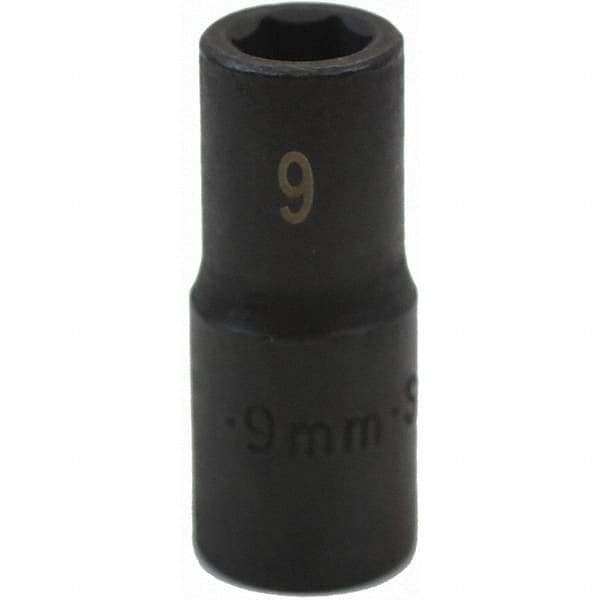 SK - Impact Socket - 3/8"DR 6PT 9MM SEMI-DEEP IMPACT SOCKET - Americas Industrial Supply