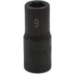 SK - Impact Socket - 3/8"DR 6PT 9MM SEMI-DEEP IMPACT SOCKET - Americas Industrial Supply