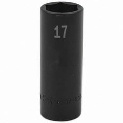 SK - Impact Socket - 3/8"DR 17MM DEEP IMPACT SOCKET - Americas Industrial Supply