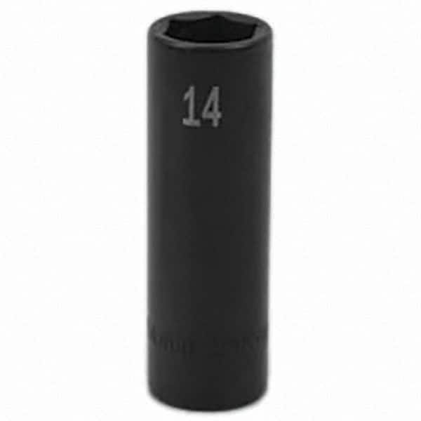SK - Impact Socket - 3/8"DR 14MM DEEP IMPACT SOCKET - Americas Industrial Supply