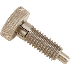 3/8-16 SS KNURLED KNB PLGR LOCK - Americas Industrial Supply