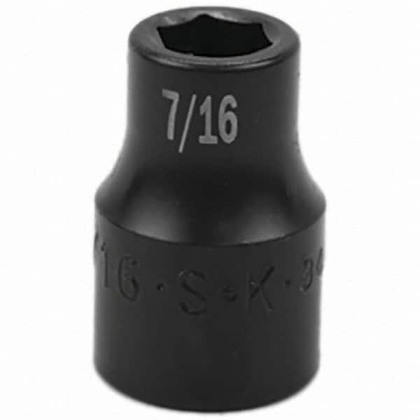 SK - Impact Socket - 1/2"DR 7/16" IMPACT SOCKET - Americas Industrial Supply