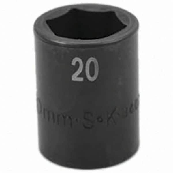 SK - Impact Socket - 1/2"DR 20MM IMPACT SOCKET - Americas Industrial Supply