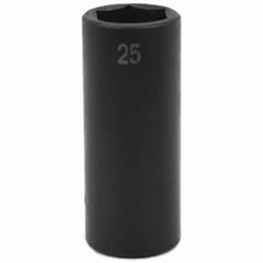 SK - Impact Socket - 1/2"DR 25MM DEEP IMPACT SOCKET - Americas Industrial Supply