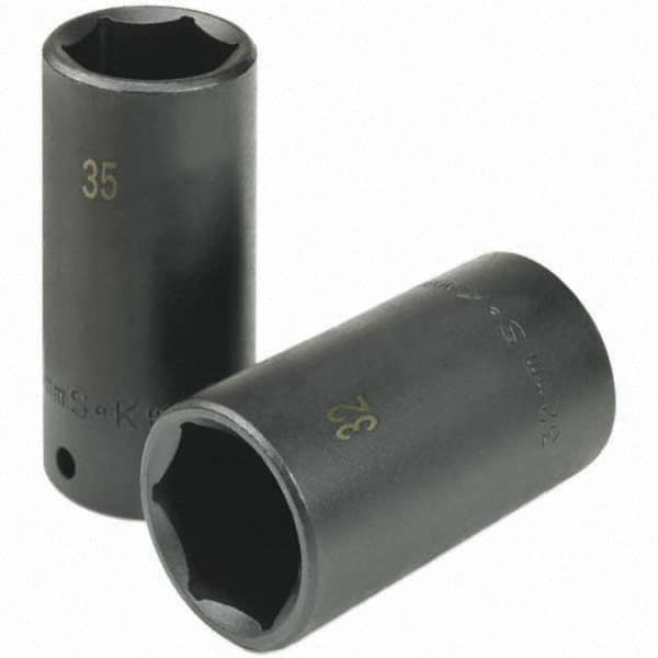 SK - Impact Socket - 1/2"DR 27MM DEEP IMPACT SOCKET - Americas Industrial Supply