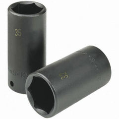 SK - Impact Socket - 1/2"DR 27MM DEEP IMPACT SOCKET - Americas Industrial Supply