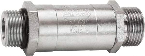 Parker - 65 GPM 1-1/16-12 Inlet Steel Hydraulic Control Valve - 3,000 psi, 1.38" Wide x 2-3/4" Long - Americas Industrial Supply