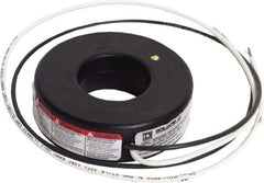 Square D - 600 Amp AC Input, 5 Amp AC Output, Panel Meter Current Transformer - Flying Lead Terminal, For Use with Ammeter, Solid State Transducer - Americas Industrial Supply