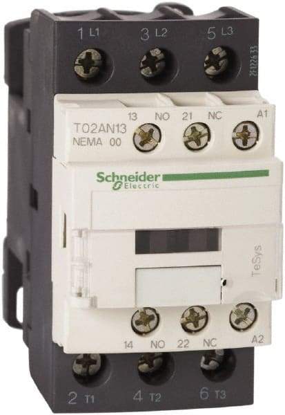 Square D - 3 Pole, 24 Coil VDC, 9 Amp NEMA Contactor - Open Enclosure - Americas Industrial Supply